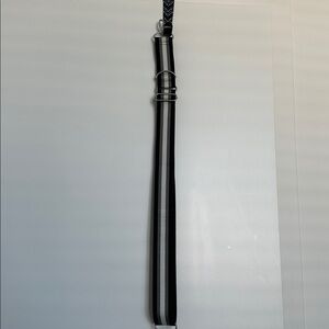 Baggallini Wide Strap Black/white/gray Striped NWT